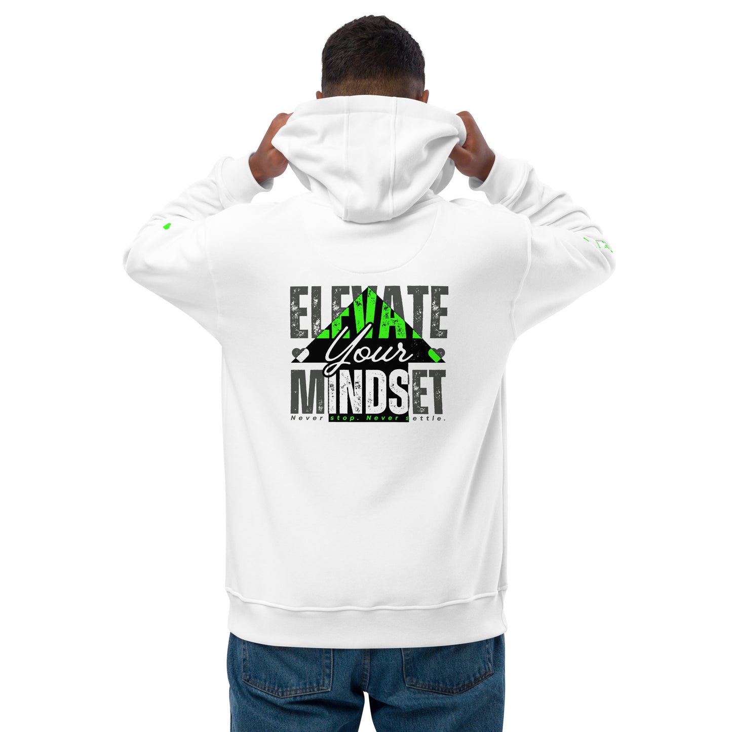 🔥 Elevio Premium Eco Hoodie – Sustainability Meets Mindset